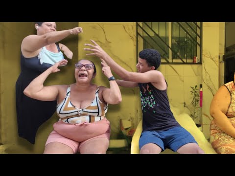 Mainha se estressou e quase foi de arrasta