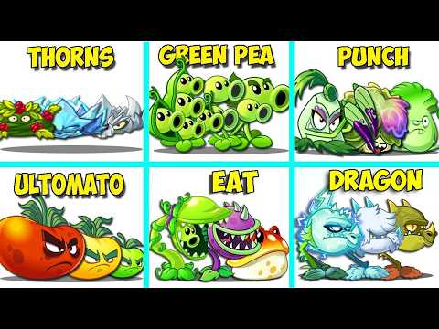Tournament 16 Team Plants Vs All Zombies - Who Will Win? - Pvz 2 Team Plant Battlez