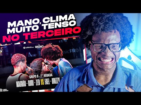 (🔥🔥🔥) MAGRÃO, GURI E ZED X FAEL, DRIZZY, WL BXD | React [GRUPO B - 1° RODADA - EDIÇÃO 500K]