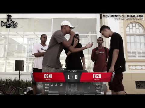 Colisao Hip Hop #104 - Osni X Tkzo | 1a. Fase