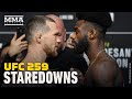 UFC 259 Weigh-In Staredowns - MMA Fighting