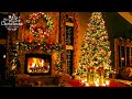 The Best Instrumental Christmas Music With Fireplace and Beautiful Background ❄🎅🎄 Christmas Ambience