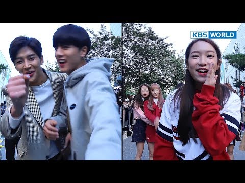 On The Way to Music Bank : GOT7, NU'EST W, TAEMIN, SF9, UP10TION, APRIL, DIA, etc (2017.10.20)