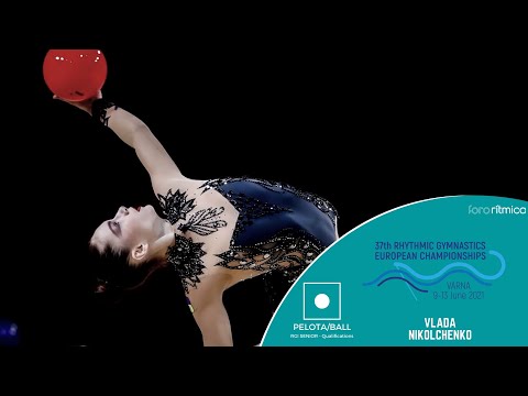 Vlada Nikolchenko (pelota / ball) - Classification European Championship Varna 2021