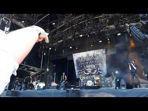 SONS OF APOLLO God of the sun Hellfest 2018