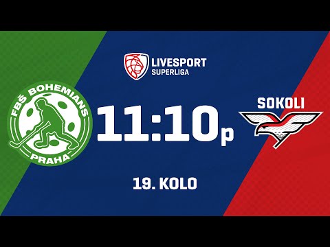 19. kolo | FbŠ Bohemians - SOKOLI Pardubice 11:10p