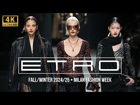 ETRO Autumn/Winter 2024/25: A Dive into Marco De Vincenzo’s “Act” Fashion Show