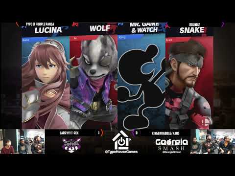 Panda Smash Monday 12/9/19 - LarrryV/T-Rex VS KingBarabbas/Kars- Doubles Round 1