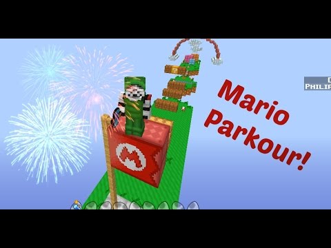 Super Steve Bros - Super Mario ;) minecraft parkour