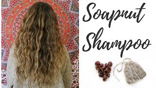 DIY Soap Nut Shampoo | No Poo Update | Journey To Minimalism