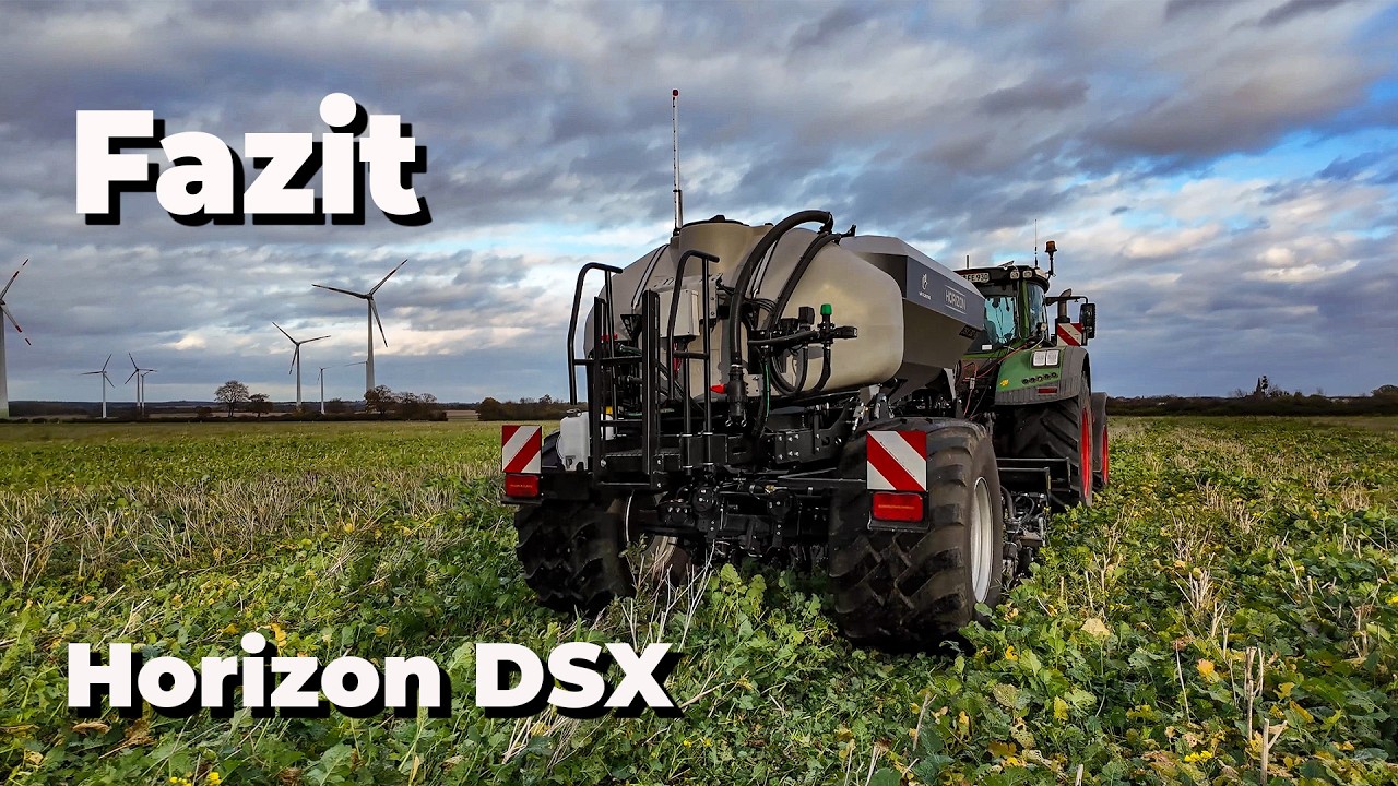 Fazit Horizon DSX. Wie gut ist der Feldaufgang? Wär das eine Maschine für mich?