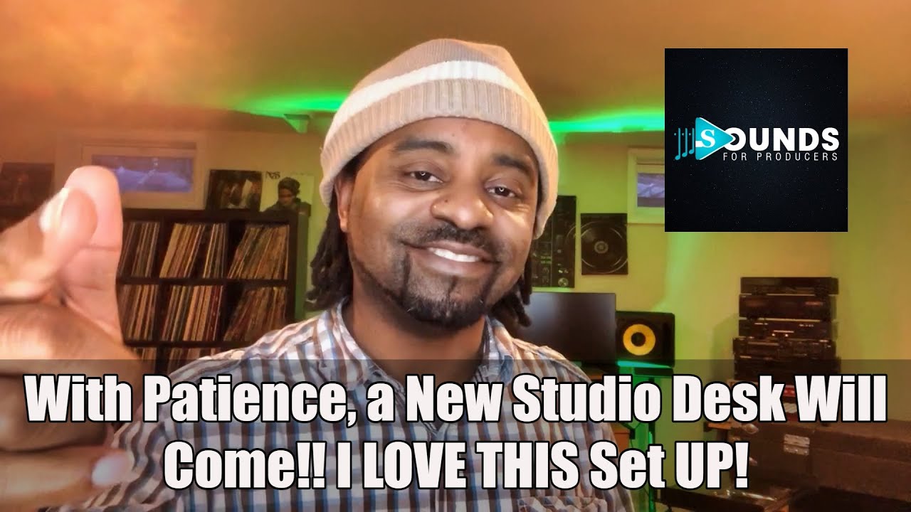 My New Studio Desk From az Studio Workstations - Sounds For Producers