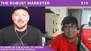 Exploring the Dark Arts of Persuasion with Ronnie Sandalin | RBM E19