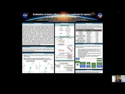 Evaluation of batch effect correction methods for... - Lauren Sanders - BOSC - Poster - ISMB 2022