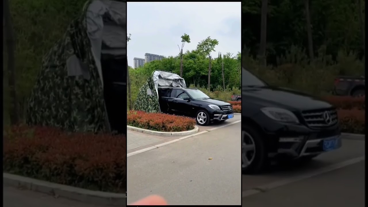 🔥  Product Link in the Comments! 🔥Portable Outdoor Foldable Car Garage Tent