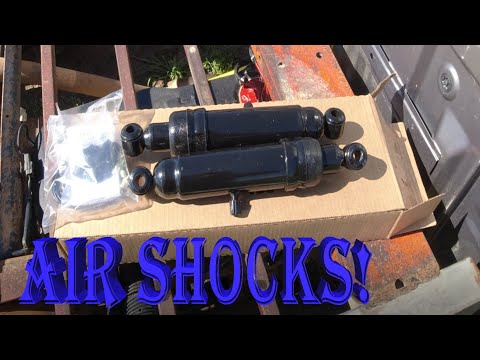 Installing Monroe Max-Air Shocks on Mazda B2200 Pickup!