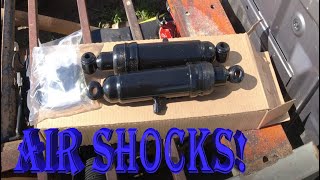 Installing Monroe Max-Air Shocks on Mazda B2200 Pickup!