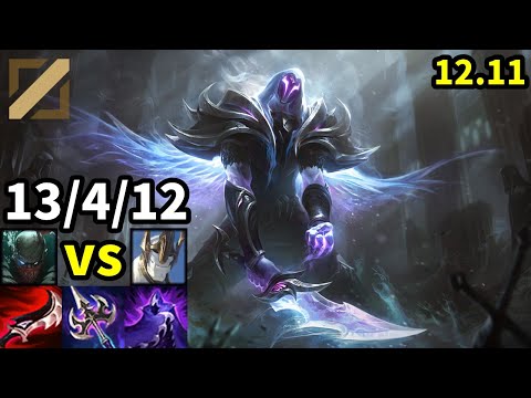 Pyke Mid vs Galio - KR Master | Patch 12.11