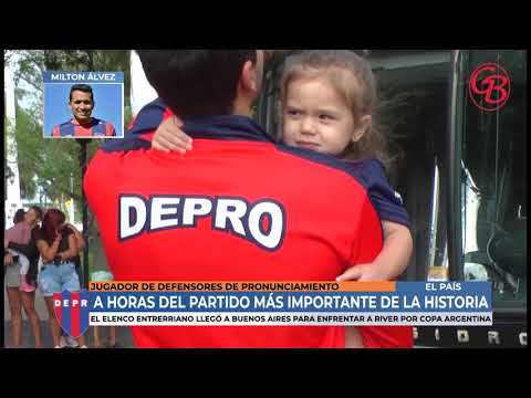Milton Alvez - Cuenta regresiva para el partido mas importante de la historia del Depro