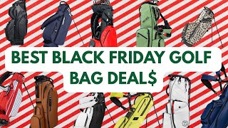 THE BEST BLACK FRIDAY GOLF BAG DEALS IN 2025 / BEST GOLF DEALS FOR CHRISTMAS / BLACK FRIDAY GOLF