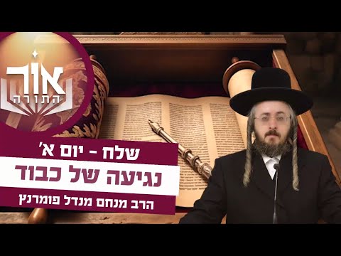 אור התורה - יום א' פרשת שלח