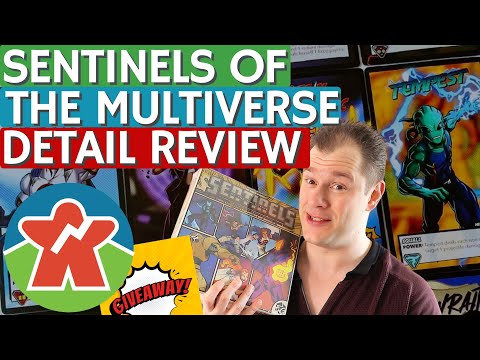 Sentinels of the Multiverse: Definitive Edition - Board Game Review & GIVEAWAY!
