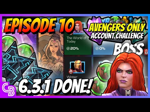 6.2.6 Boss + 6.3.1 Medusa Done! | EP10 Avengers ONLY | Marvel Contest of Champions