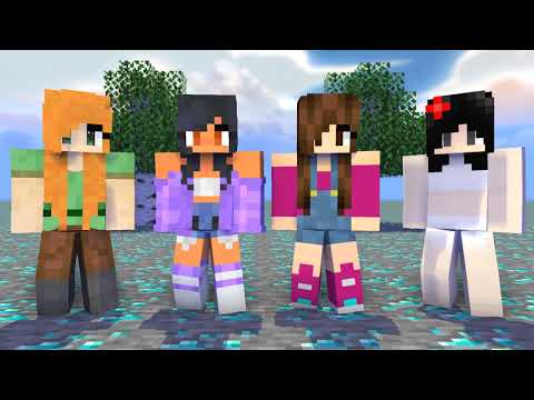 MONSTER SCHOOL : DUN DUN DANCE APHMAU,JULIA,ALEX,SADAKO - MINECRAFT ANIMATION