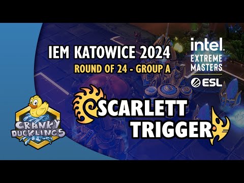 Scarlett vs trigger - ZvP | IEM Katowice 2024: Round of 24 - Group A | StarCraft 2 Tournament