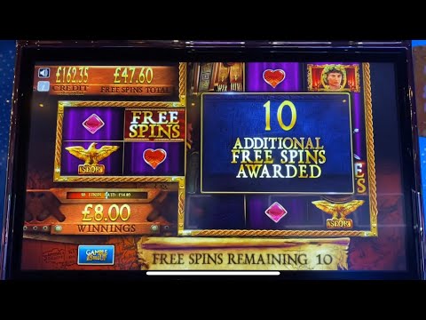 £200 vs Soldier of Rome Arcade FOBT Slots. £2 a go £500 Jackpot