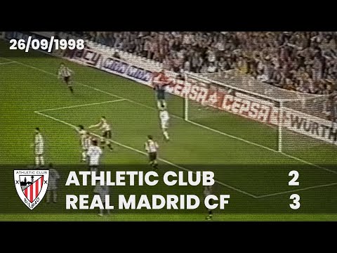 ⚽️ [Liga 98/99] J4 I Athletic Club 2 - Real Madrid CF 3 I LABURPENA