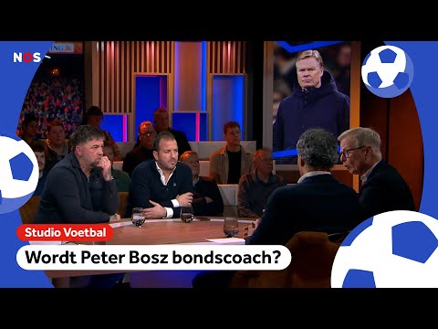 🟠 'BOSZ kan NIET WACHTEN op KNVB om BONDSCOACH te worden' | Studio Voetbal