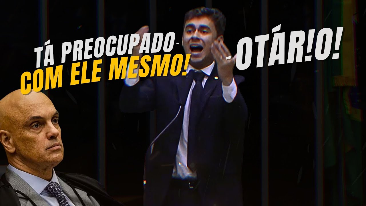NIKOLAS FERREIRA NÃO POUPA CRITICAS A MORAES