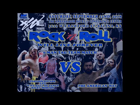 09/22/2018 xWe's RNRWLF 6-Man Tag-Team Match: Ricky Morton & ParaRockStars VS The American Way
