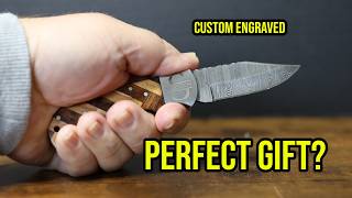 Is This the Perfect Personalized Gift for Men? Damascus Knife Review