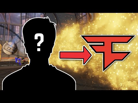Playing With The Newest Member of FaZe Rocket League! | 300 IQ Passing Play | SUPERSONIC LEGEND 3V3