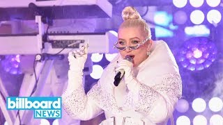 Christina Aguilera Kicks Off 2019 With &#39;New Year&#39;s Rockin&#39; Eve&#39; Performance | Billboard News