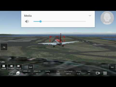 Crosswind landing.(Read Description)