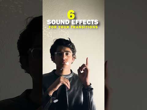 6 sound effects for your transitions. #editing #soundeffect #sfc #transition #edit #effects #capcut