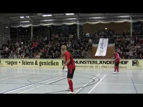 Hallenfussball Cloppenburg 2010: BVC - SV Wilhelmshaven 1:3