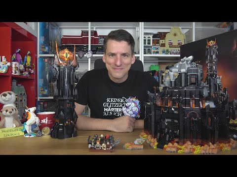 460€ für den halben Turm ohne Beleuchtung mit Kinder-Innenraum: LEGO® Herr der Ringe 10333 Barad-dûr