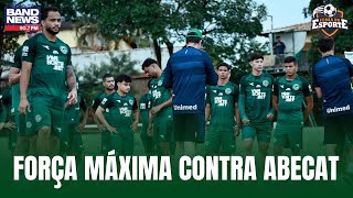 Confira a provável escalação do Goiás para o duelo diante da Abecat