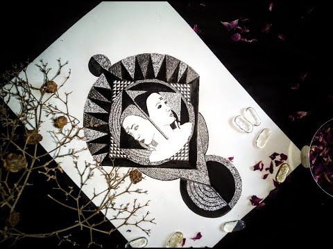 Zodiac Sign Design : Gemini I Time-Lapse Design I Diksha Pawaskar I