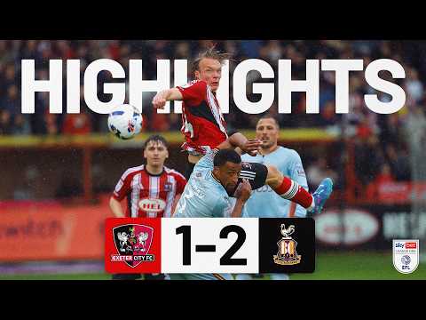 FC Exeter City 1-2 AFC Association Football Club Bradford City
