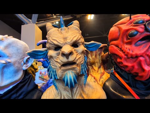 CFX Silicone Masks - Full Booth - Transworld Halloween Show 2025