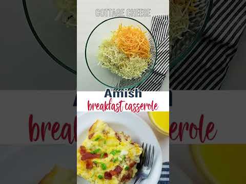 Amish Breakfast Casserole