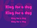 King for a day (LYRICS) Forever the sickest kids ...