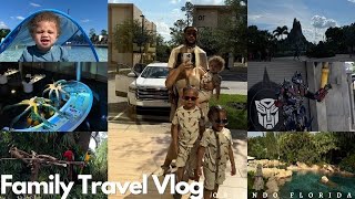 FAMILY TRAVEL VLOG | ORLANDO FLORIDA📍DISCOVERY COVE + UNIVERSAL STUDIO + VOLCANO BAY |MCKENNAWALKER