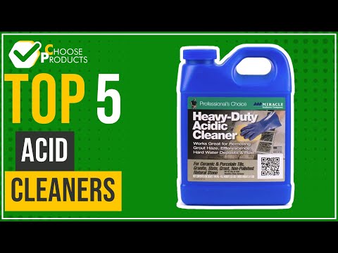 Acid cleaners - Top 5 - (ChooseProducts)