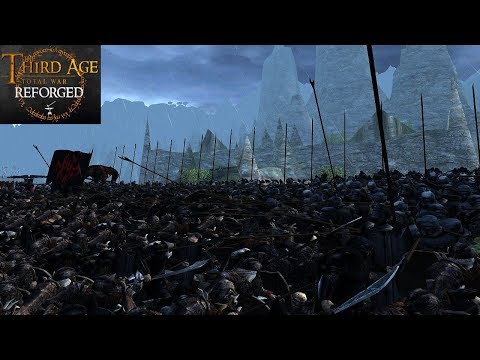 THE WITCH KINGS REBELLION (Mountain Battle) - Third Age: Total War (Reforged)